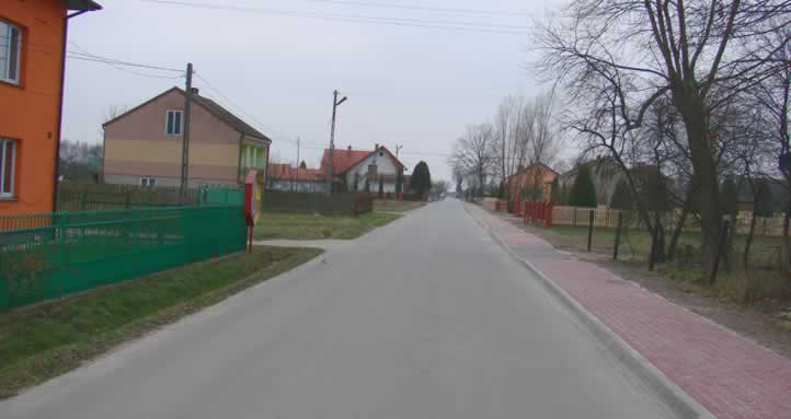 Droga w gminie Połaniec